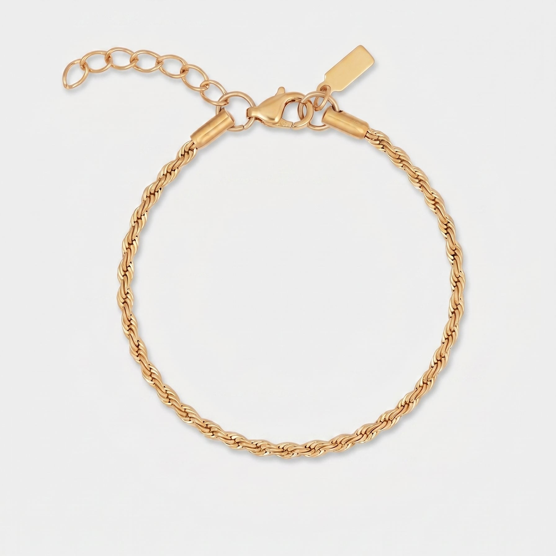 Genova Rope Bracelet Gold