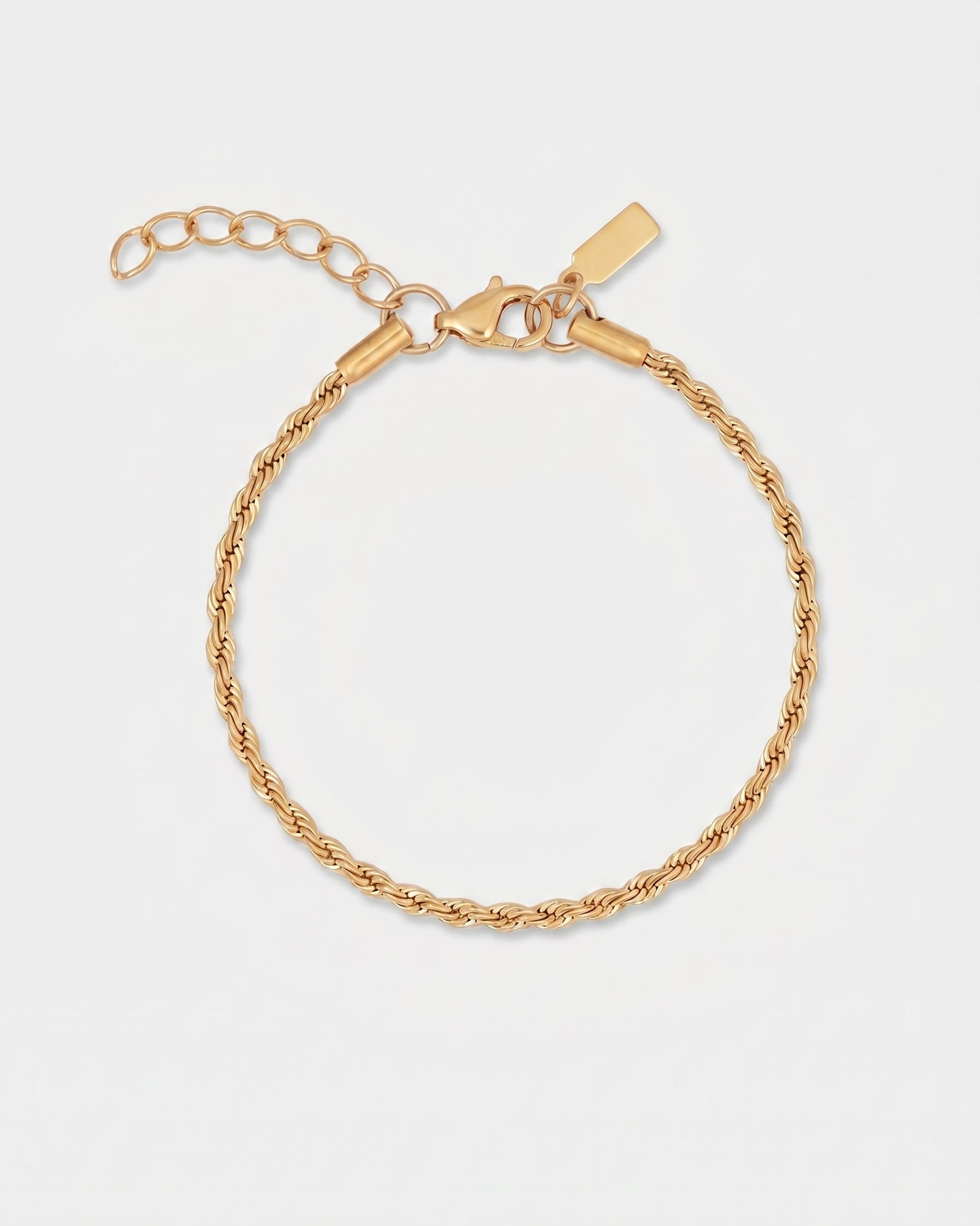 Genova Rope Bracelet Gold
