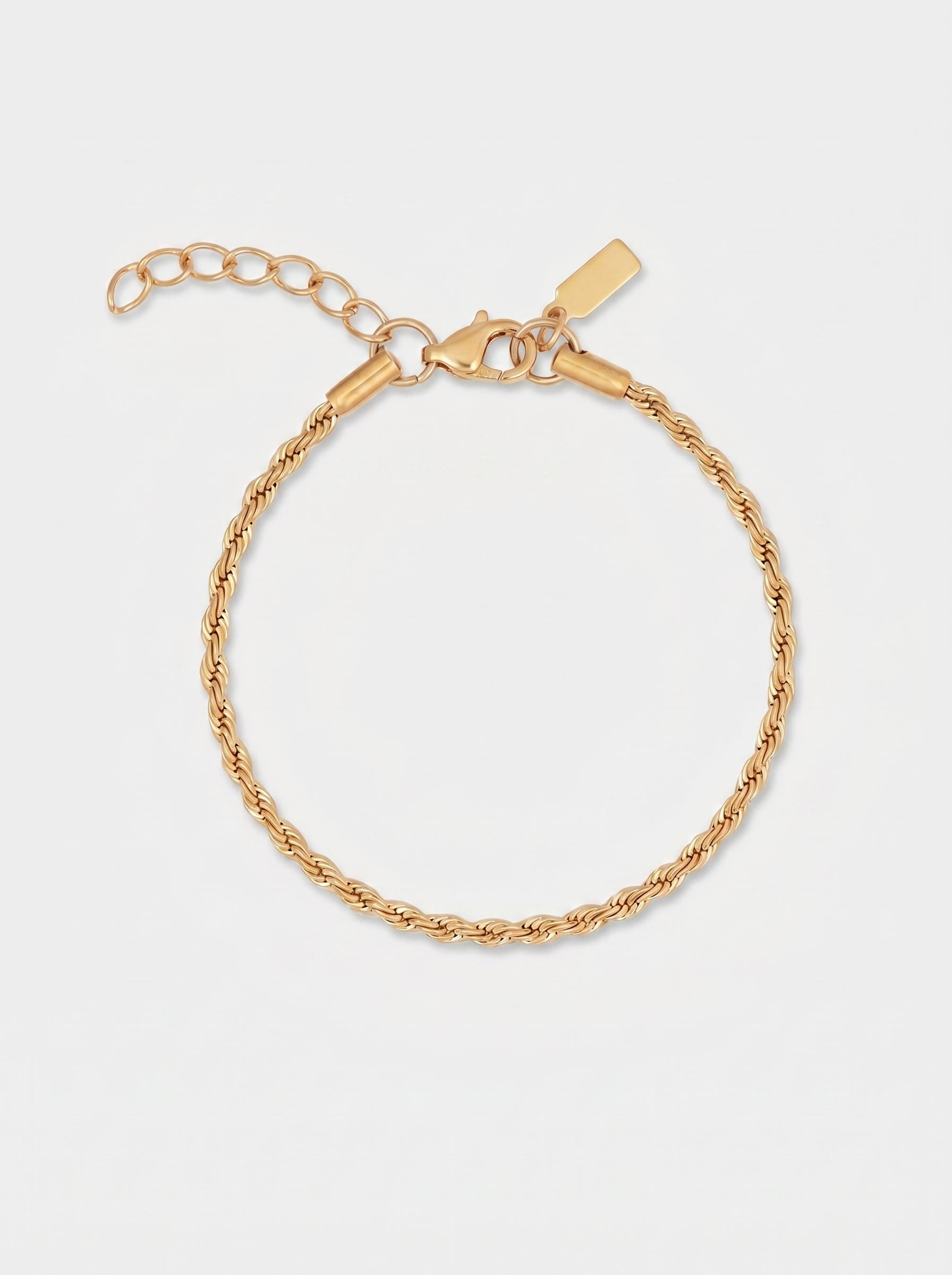Genova Rope Bracelet Gold