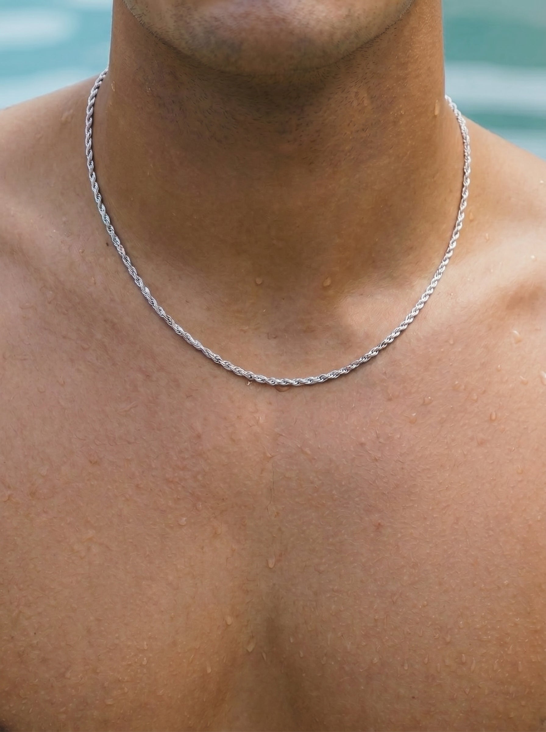 Genova Rope Chain Silver