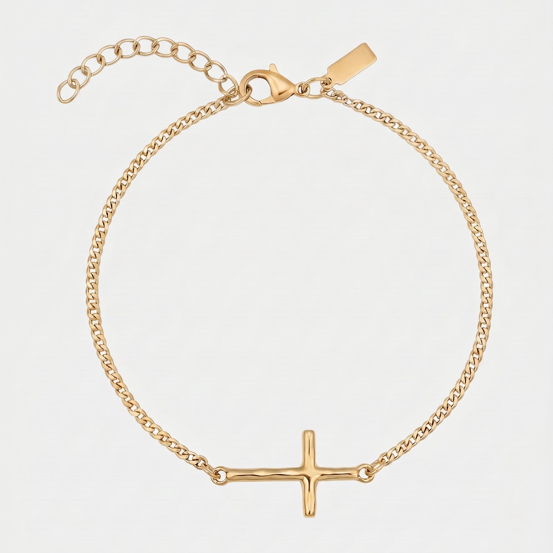Firenze Cross Bracelet Gold