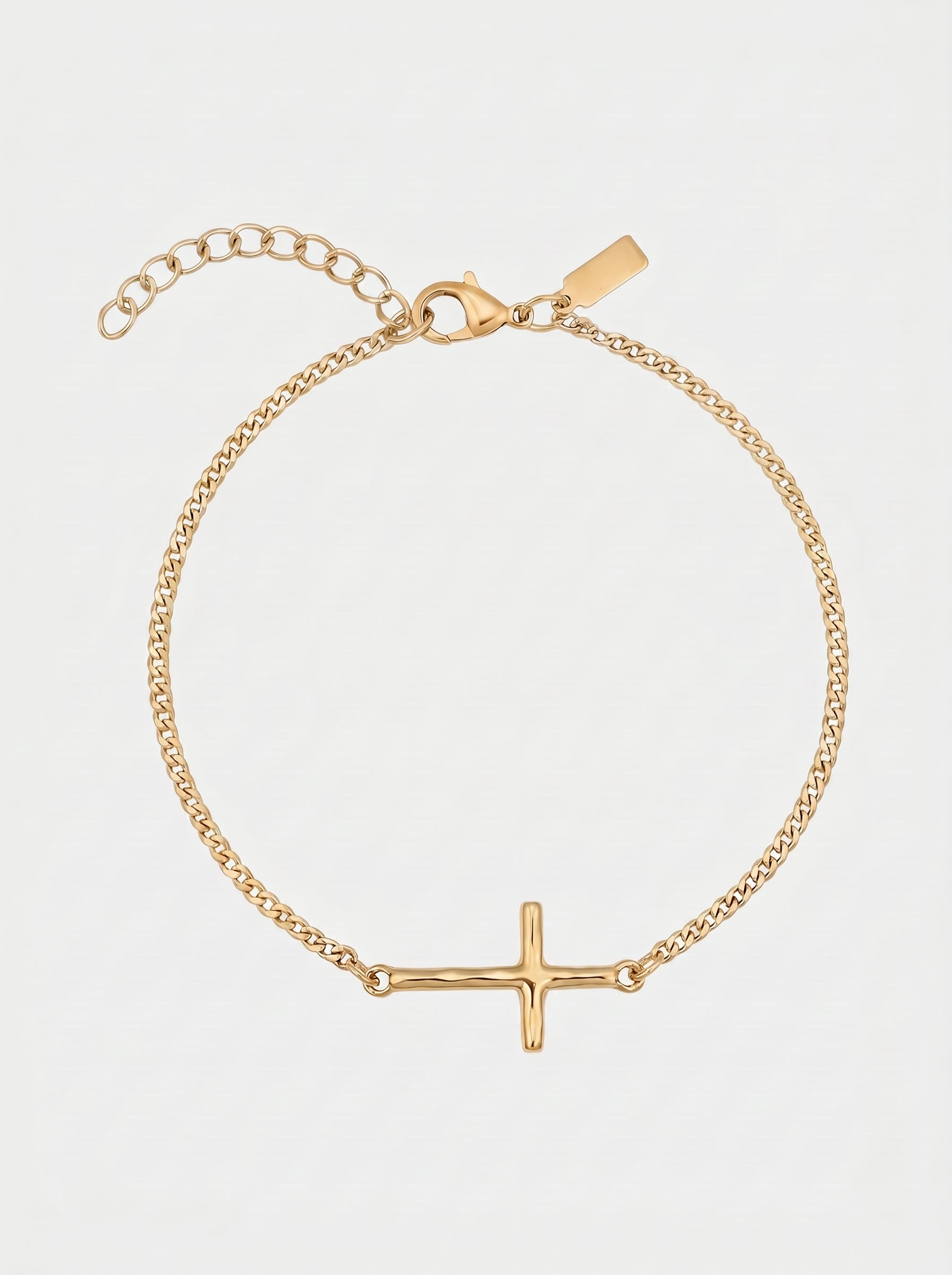 Firenze Cross Bracelet Gold